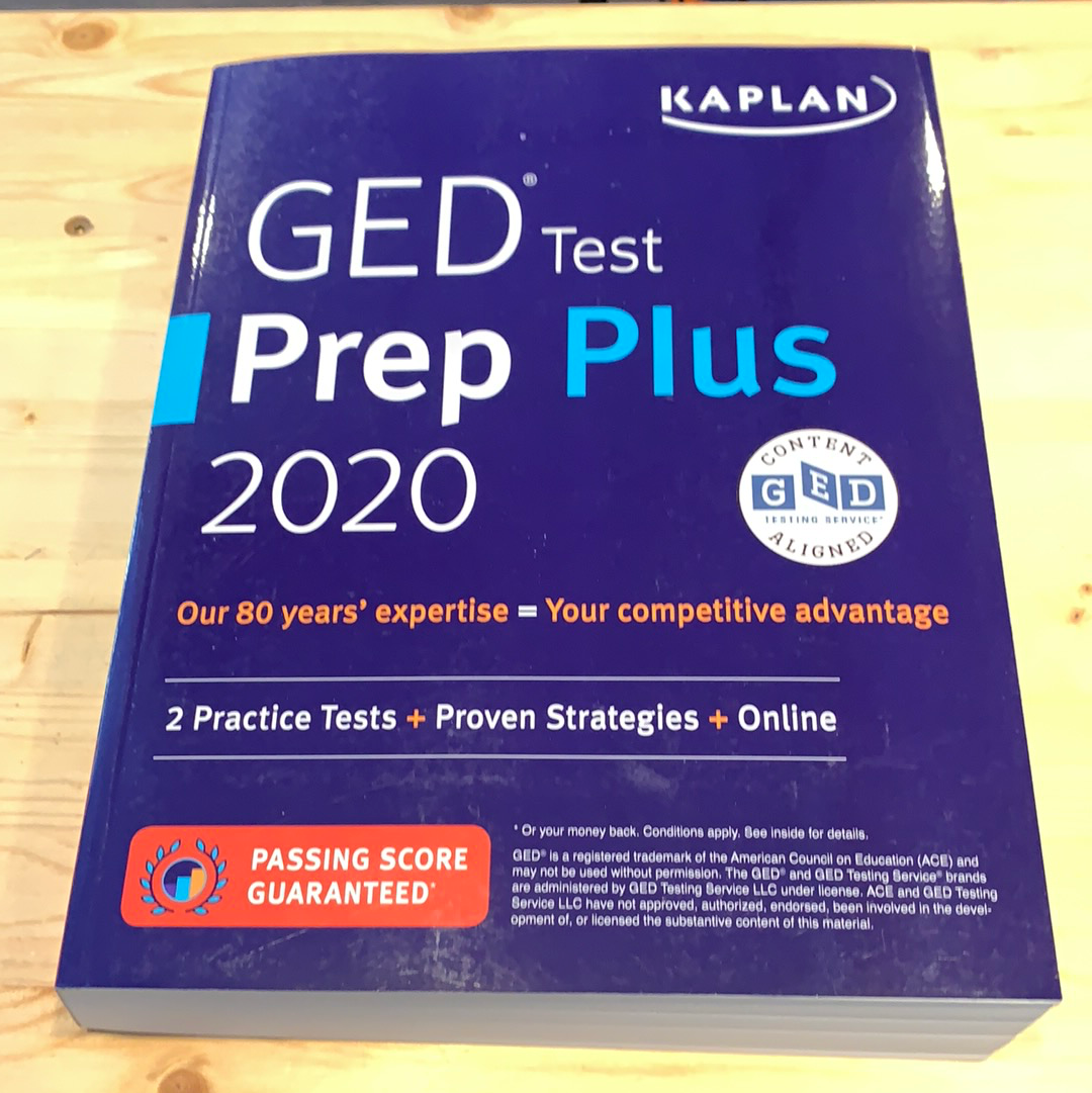 2020　Test　and　Plus　Therapy　Moore　–　Prep　GED　Book