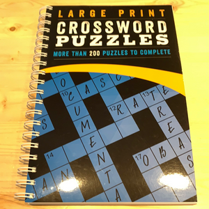 Crossword Puzzles Large Print