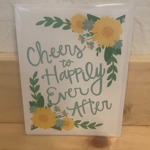 Cheers to Happily Ever After Card