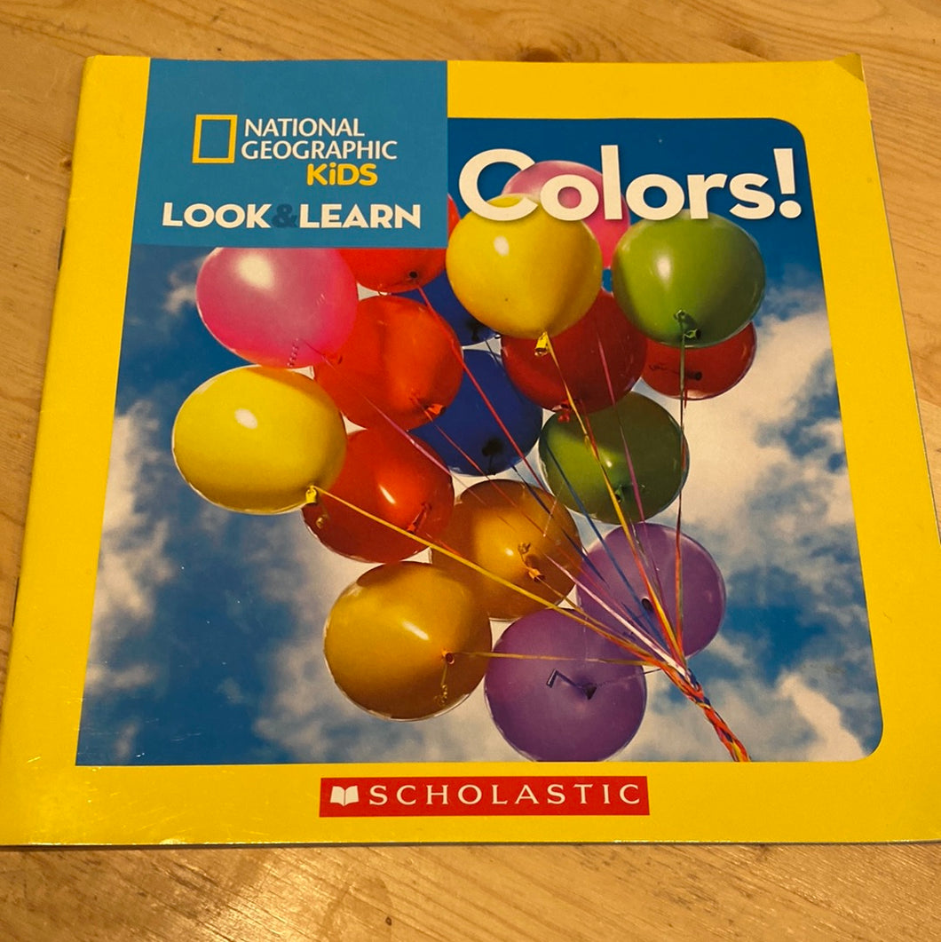 National Geographic Kids Look and Learn Colors! - Used