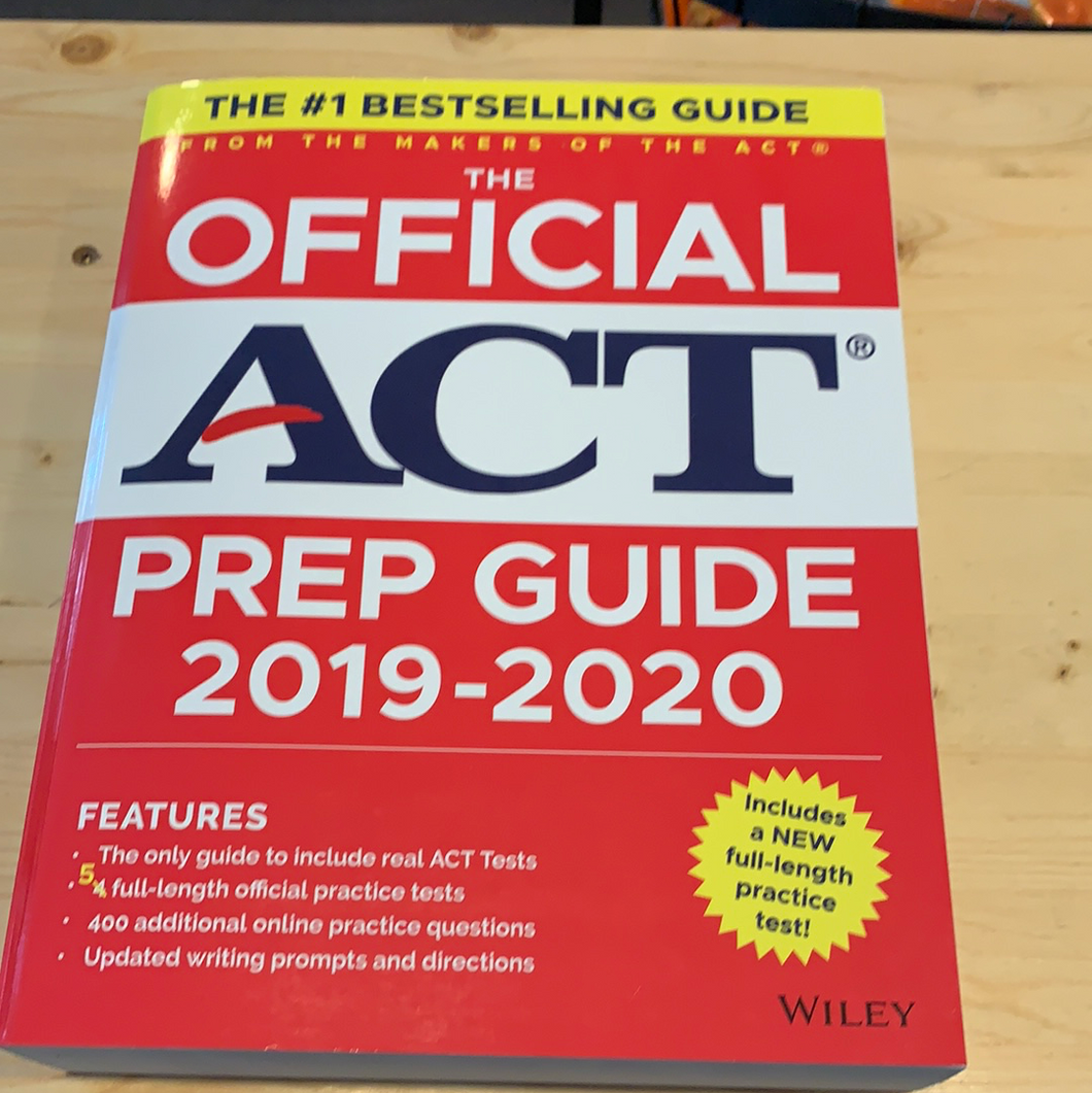 The Official ACT Prep Guide 2019-2020