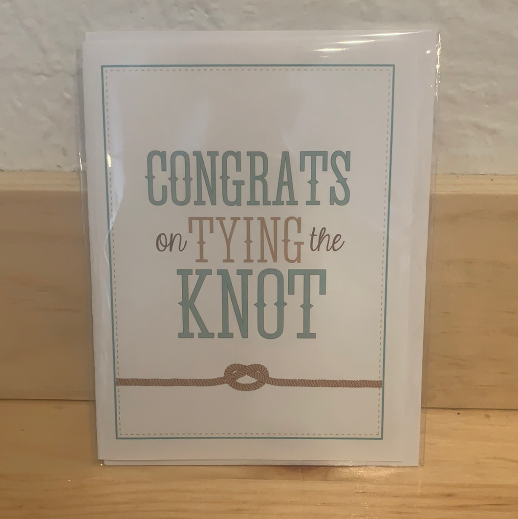 Congrats on Tying the Knot Card