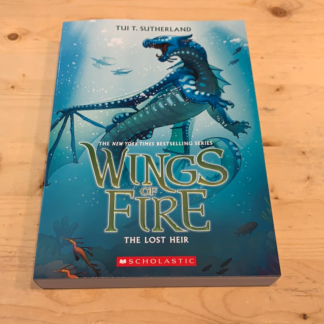 Wings of Fire, The Lost Heir, Book 2