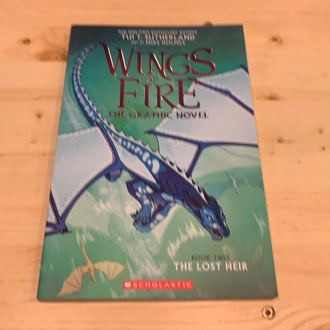 Wings of Fire Graphic Novel The Lost Heir, Book 2