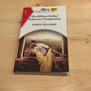 His Billion-Dollar Takeover Temptation - Used Book