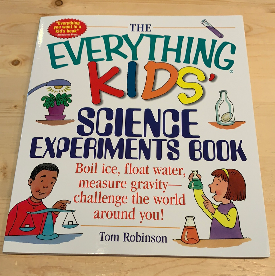 Everything Kids Science Experiments Book