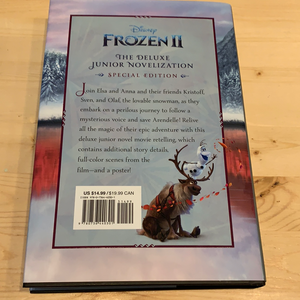 Frozen II The Deluxe Junior Novelization, Special Edition