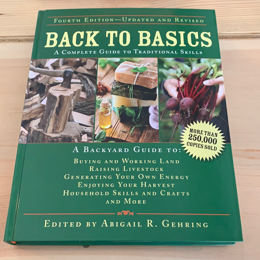 Back to Basics, A Complete Guide to Traditional Skills