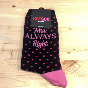 Mrs. Always Right Women's HotSox