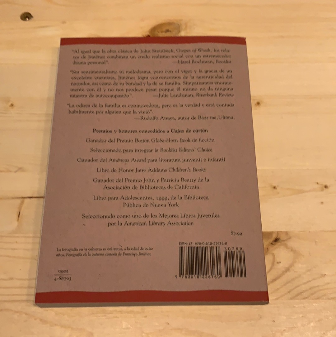 Cajas de Cartón: The Circuit Spanish Edition (Paperback) 